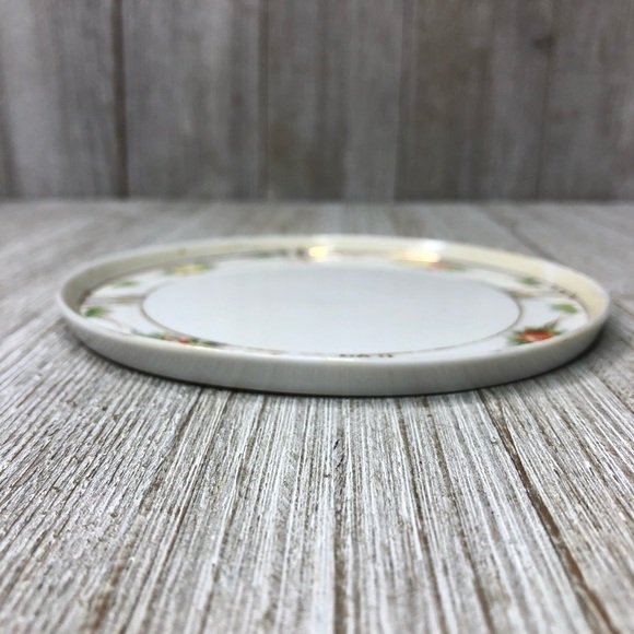 Vintage Hand Painted Nippon Porcelain Vanity Dish - Picture 3 of 10